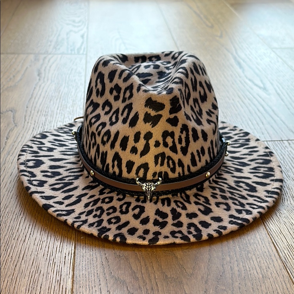Leopard Print Hat